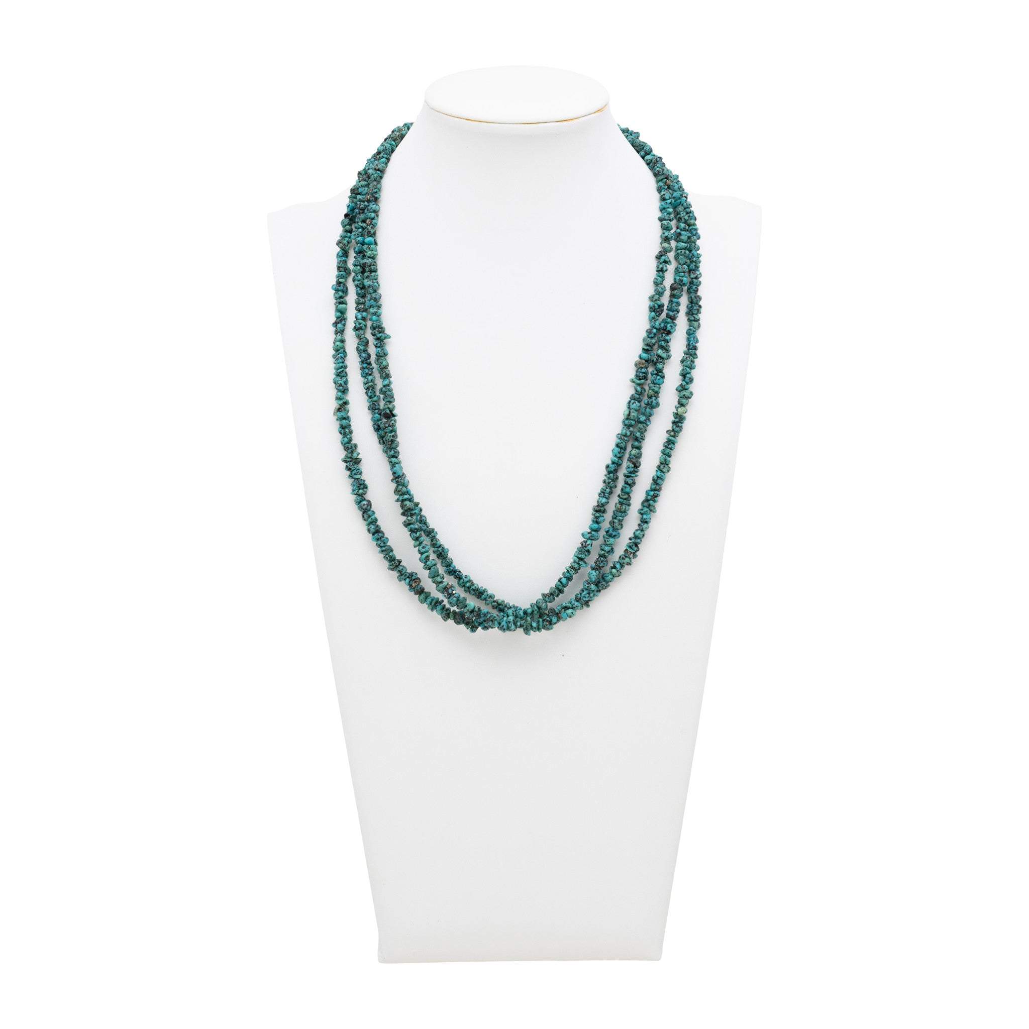 Three Strand Turquoise Necklace