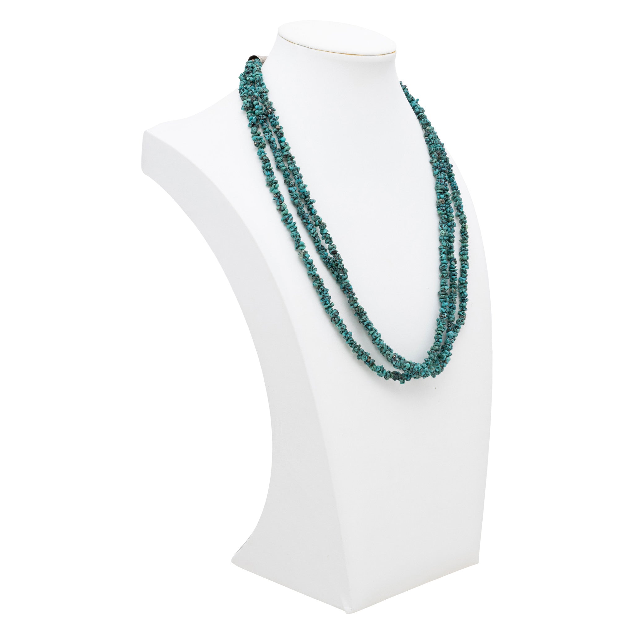 Three Strand Turquoise Necklace