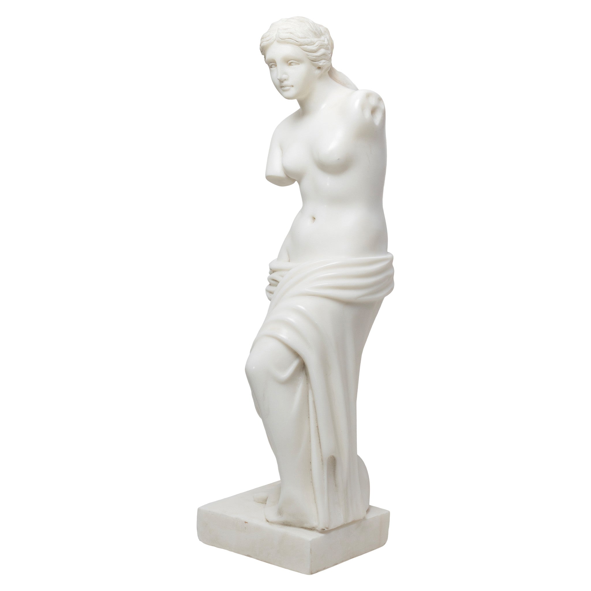 Alabaster Venus de Milo Sculpture