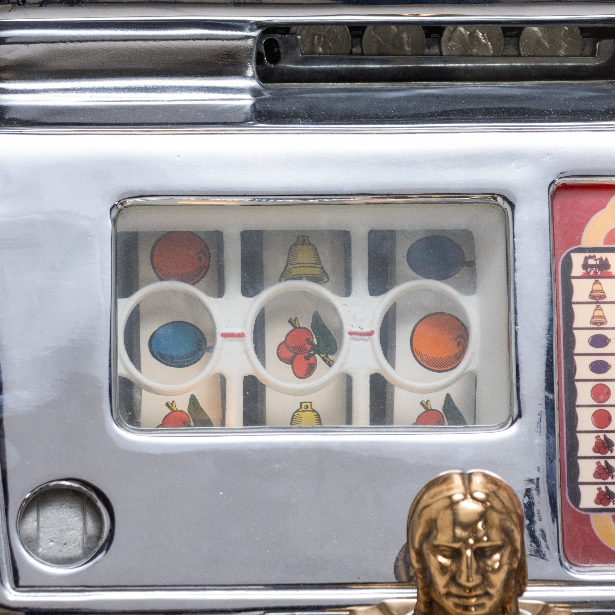 Jenings 25 Cent Chief Slot Machine