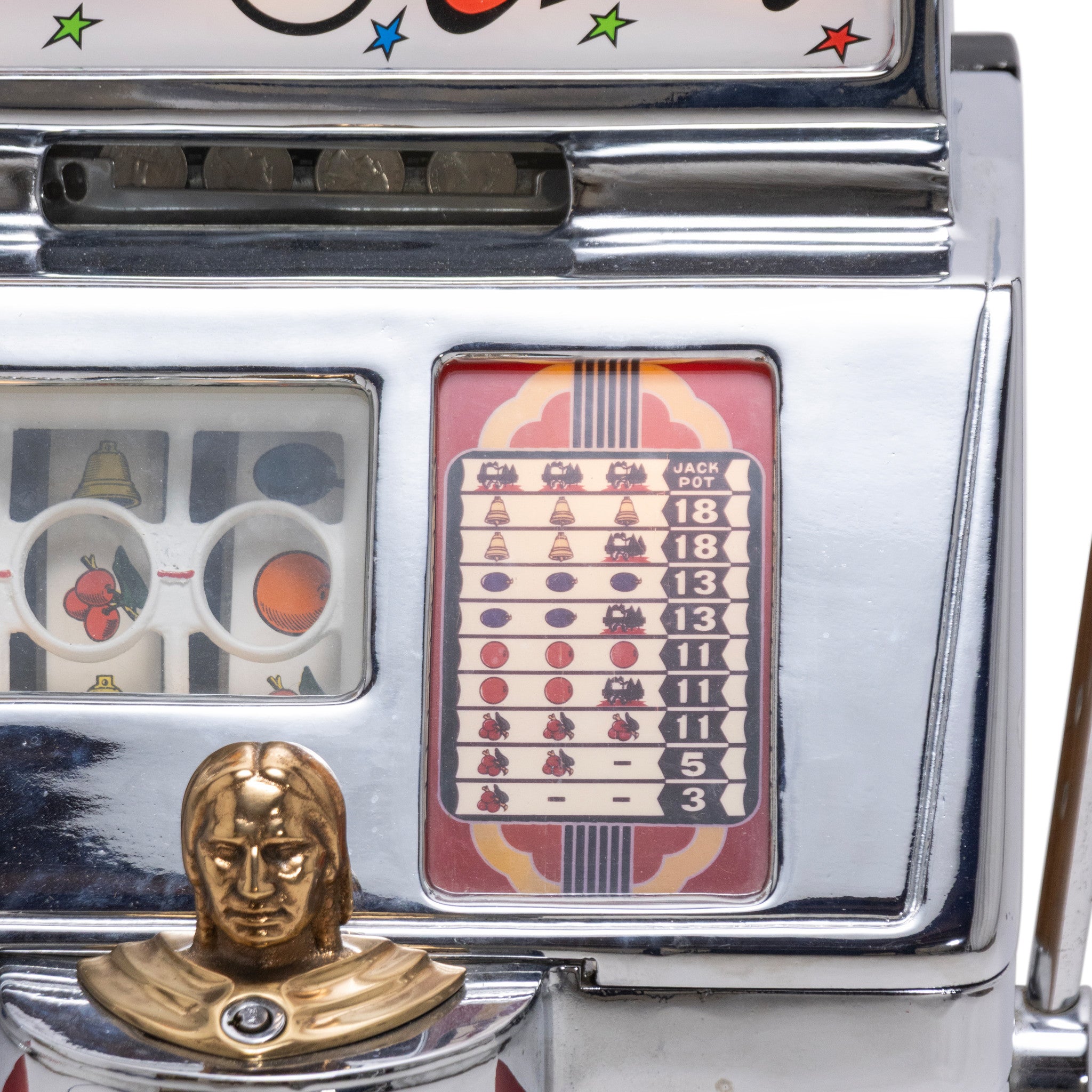 Jenings 25 Cent Chief Slot Machine