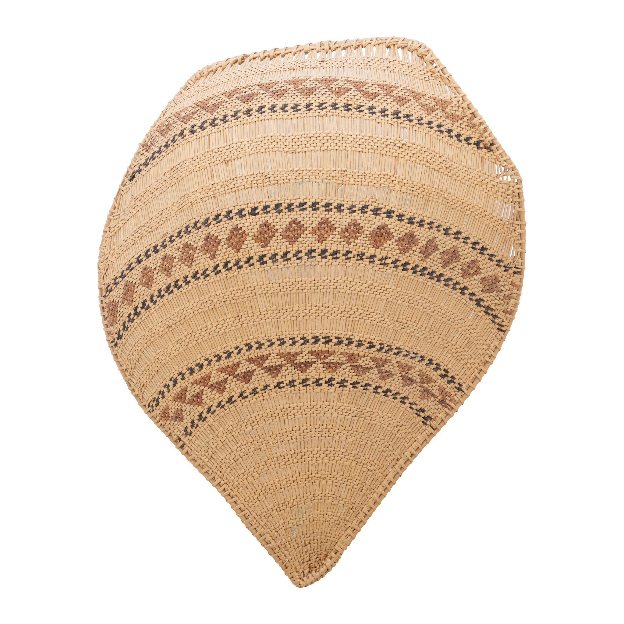 Washoe Winnowing Basketry Tray by Enie Cornbread