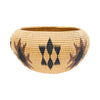 Washoe Degikup Basket by May James, Native, Basketry, Vertical