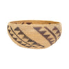 Washoe Basketry Bowl, Native, Basketry, Vertical