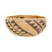 Washoe Basketry Bowl, Native, Basketry, Vertical
