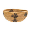 Washoe Basketry Bowl, Native, Basketry, Vertical