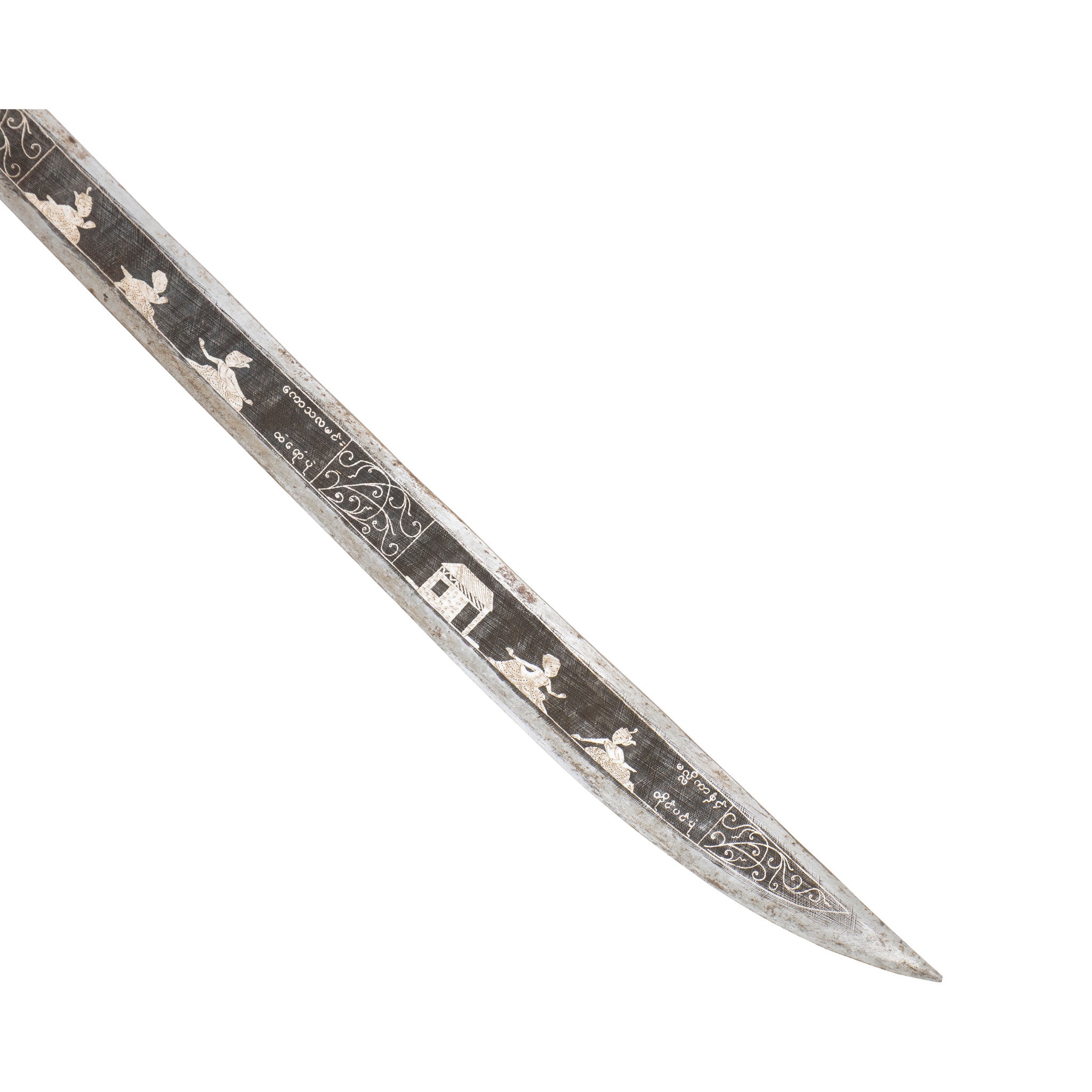 Pair of Burmese-Tibet Swords