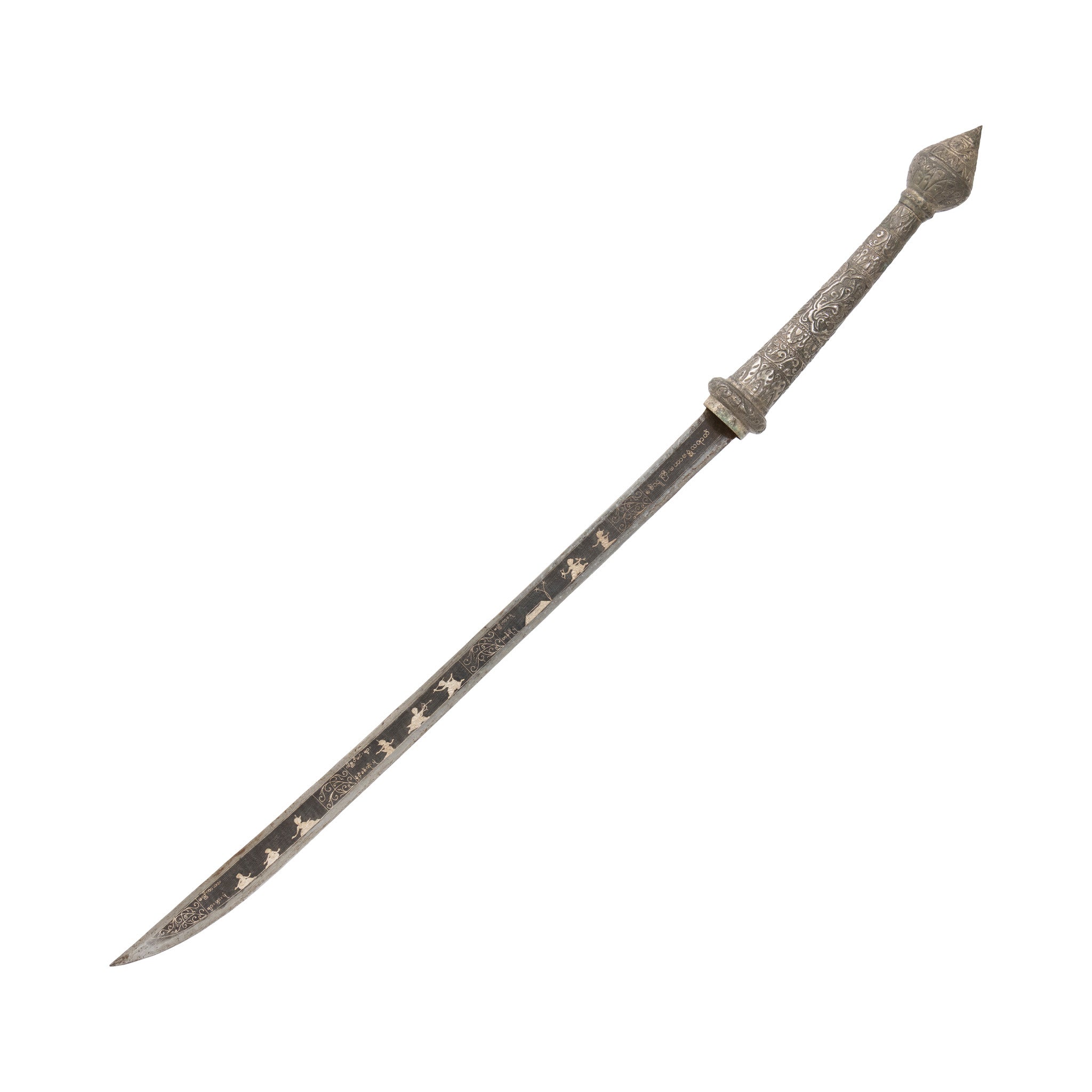 Pair of Burmese-Tibet Swords