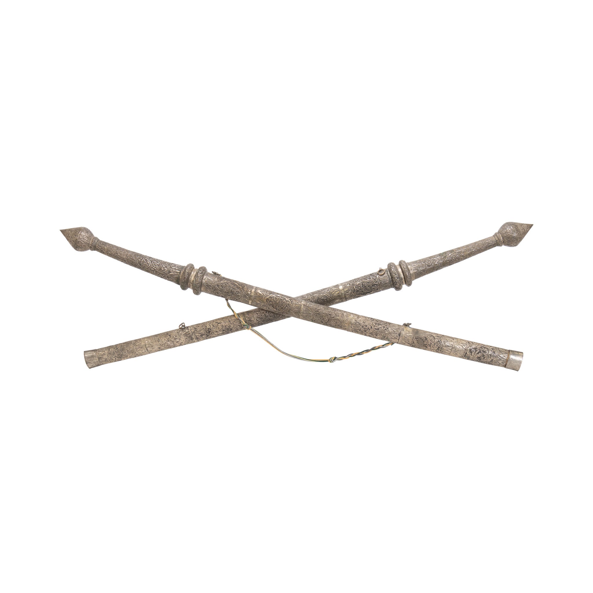 Pair of Burmese-Tibet Swords
