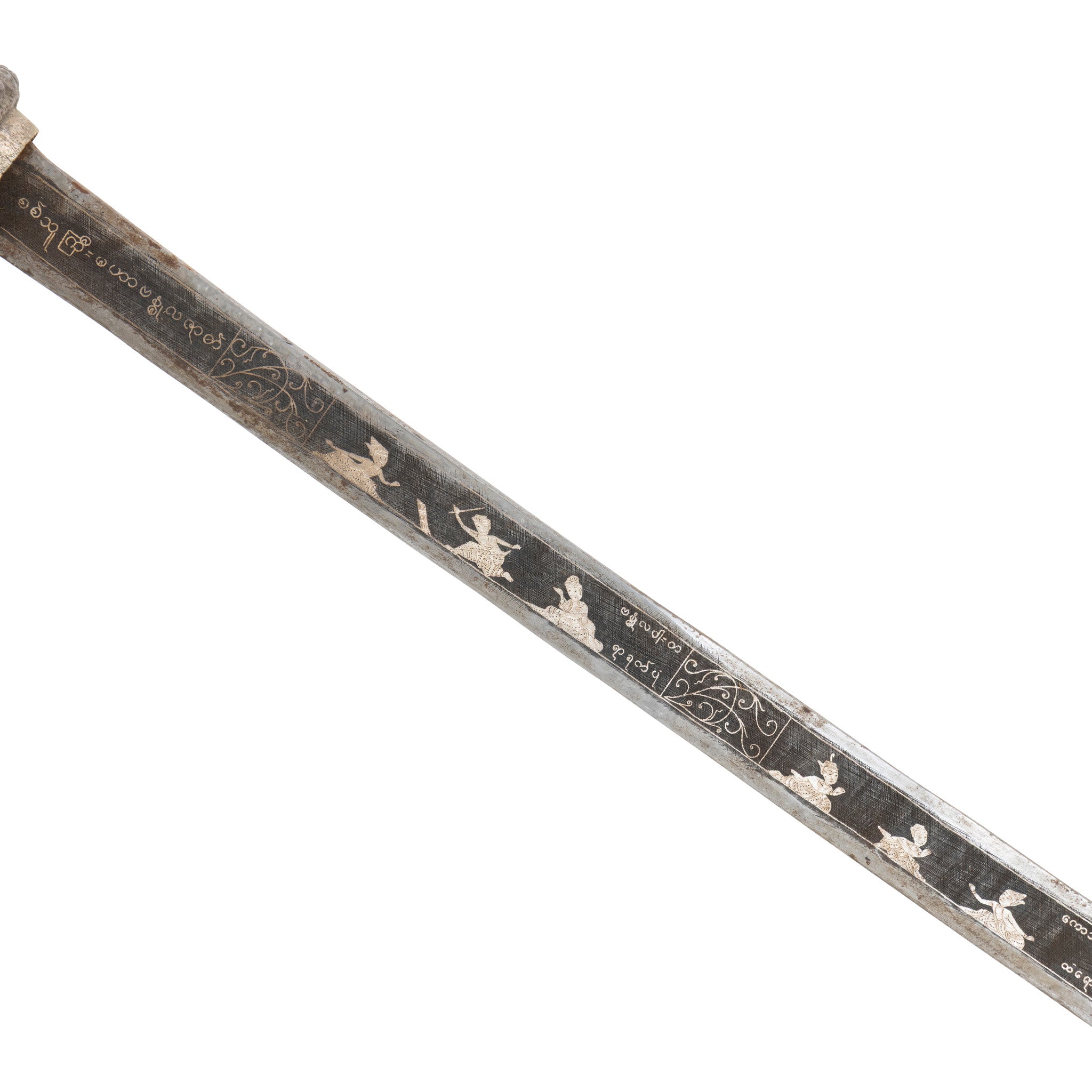 Pair of Burmese-Tibet Swords