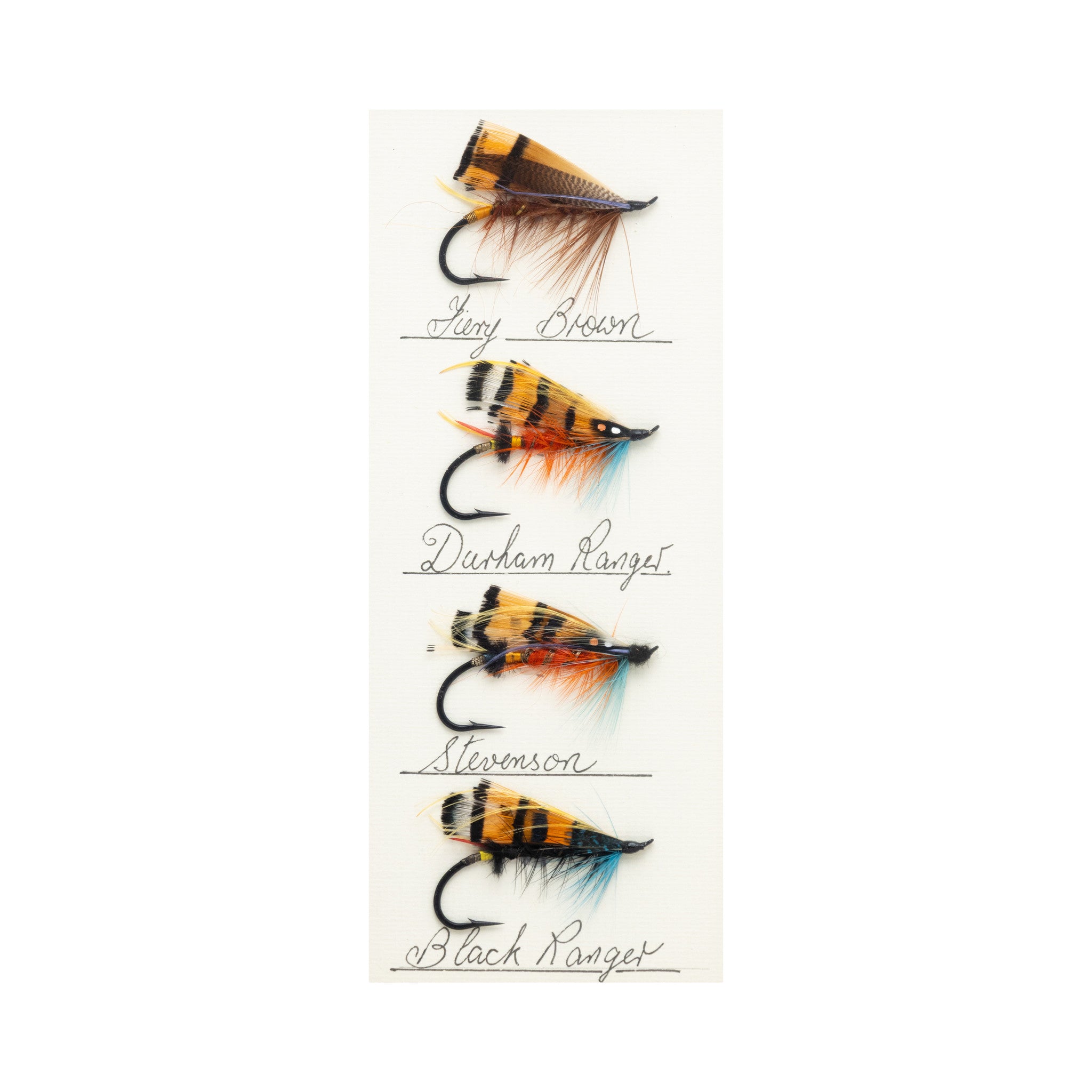 Framed Salmon Flies