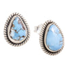 Golden Hills Turquoise Sterling Stud Earrings, Jewelry, Earrings, Southwest