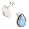 Golden Hills Turquoise Sterling Stud Earrings