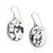 Navajo White Buffalo Turquoise Earrings, Jewelry, Earrings, Native