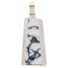 Navajo White Buffalo Turquoise Pendant, Jewelry, Necklace, pen