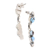 Golden Hill Turquoise Dangle Earrings