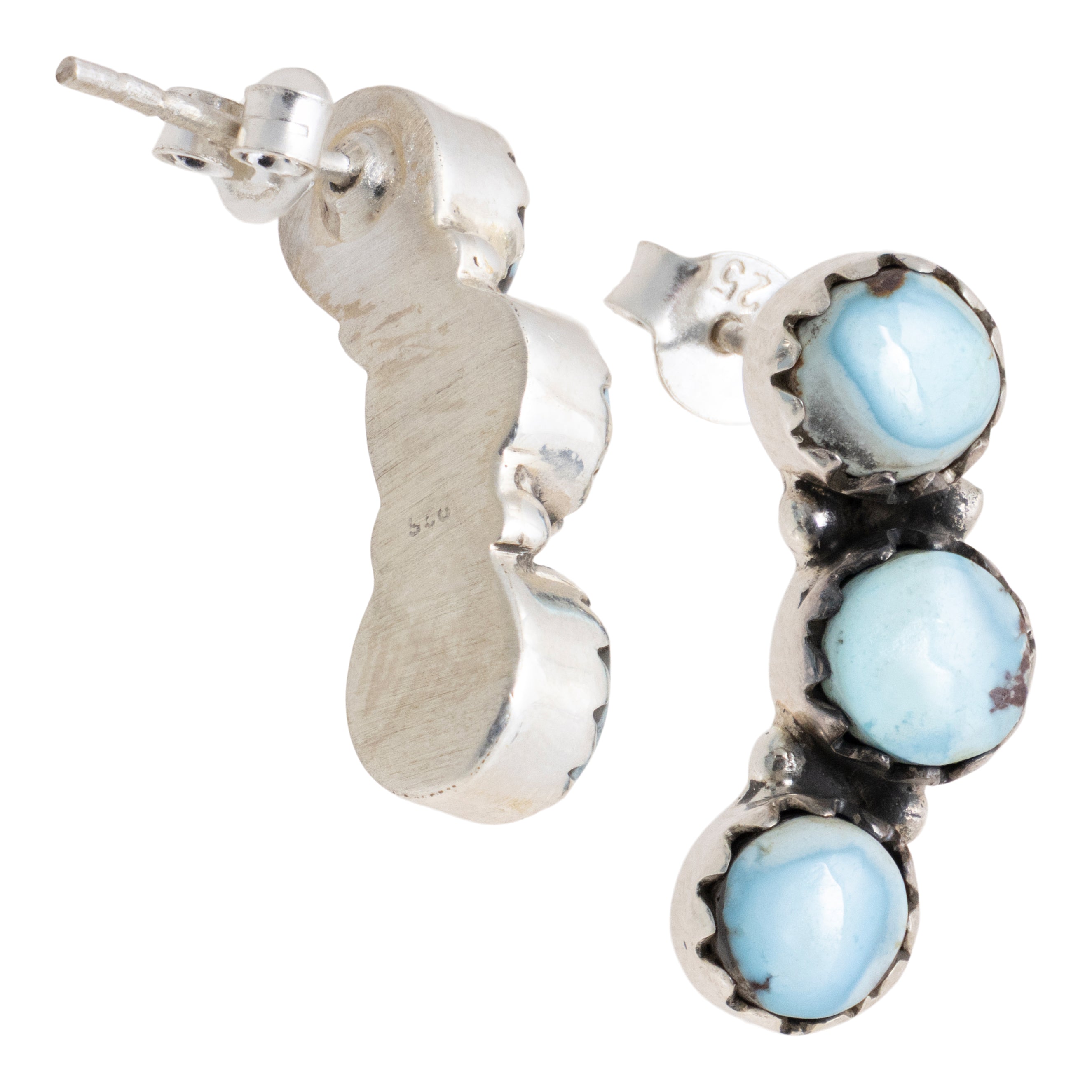 Golden Hill Turquoise Drop Earrings