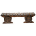 French Oak Barrel Bench, Furnishings, Furniture, Bench