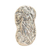 Sterling Silver Lady Match Safe, Western, Tobacciana, Match Safe
