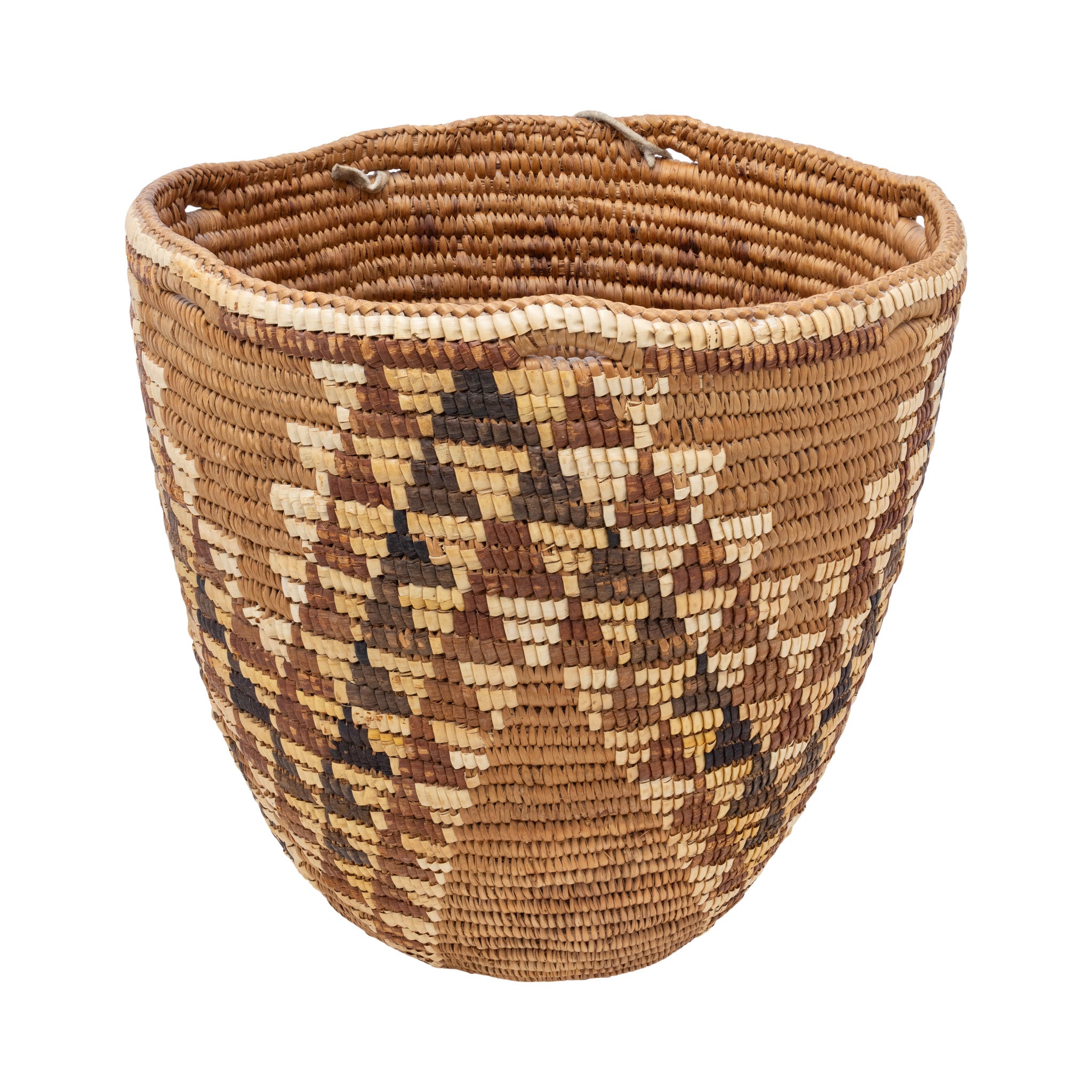 Klickitat Basket, Native, Basketry, Vertical