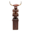 "Spiritual Guide" Folk Art Totem, Native, Inspired Art, Totem