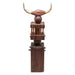 "Spiritual Guide" Folk Art Totem, Native, Inspired Art, Totem