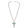 Tommy Singer Turquoise Cross Necklace, Jewelry, Necklace, Native