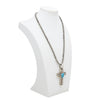 Tommy Singer Turquoise Cross Necklace