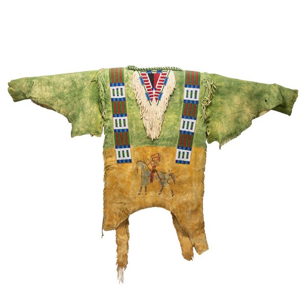 Lakota Sioux Style Warrior's Shirt, Native, Garment, Shirt