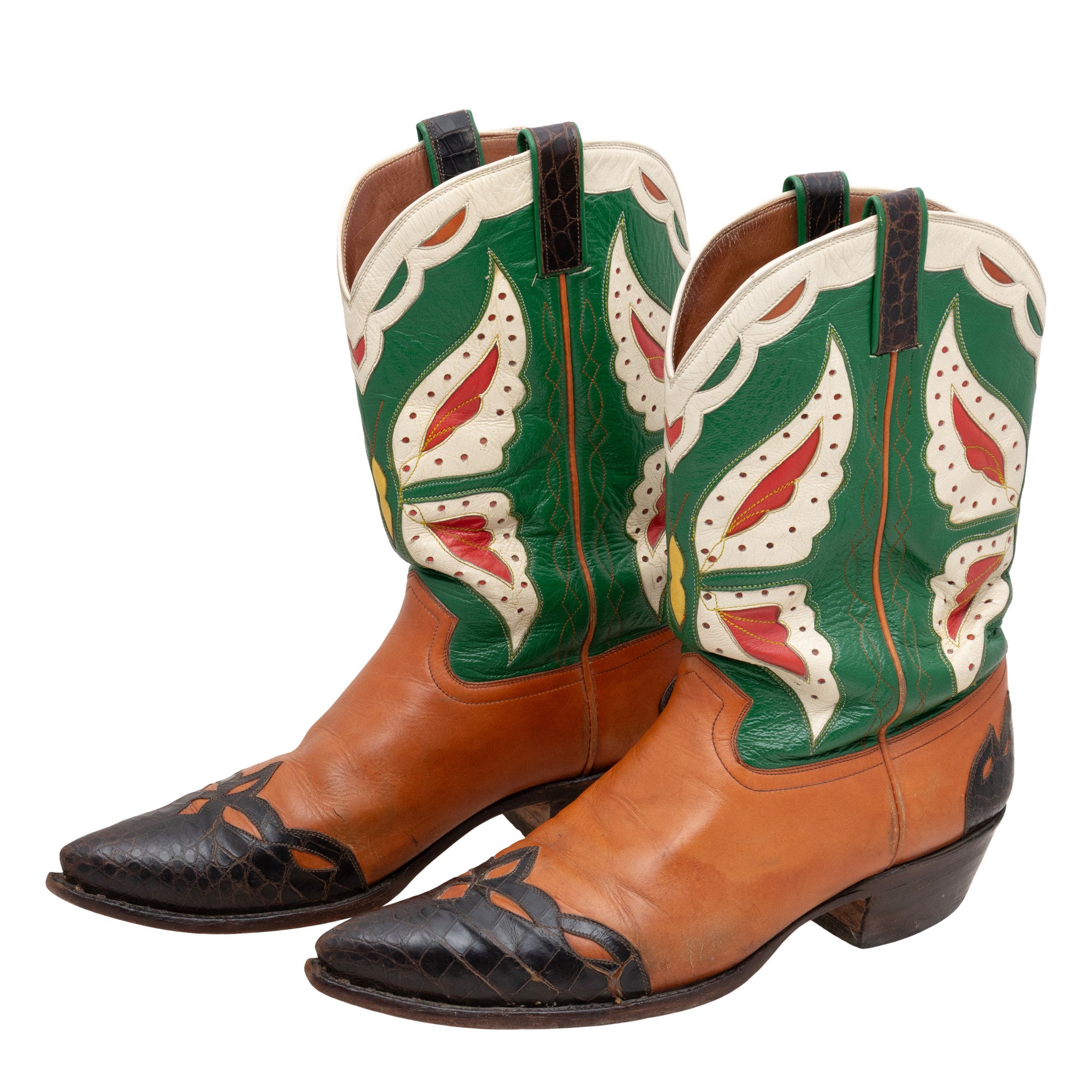 Rocketblaster Butterfly Cowboy Boots