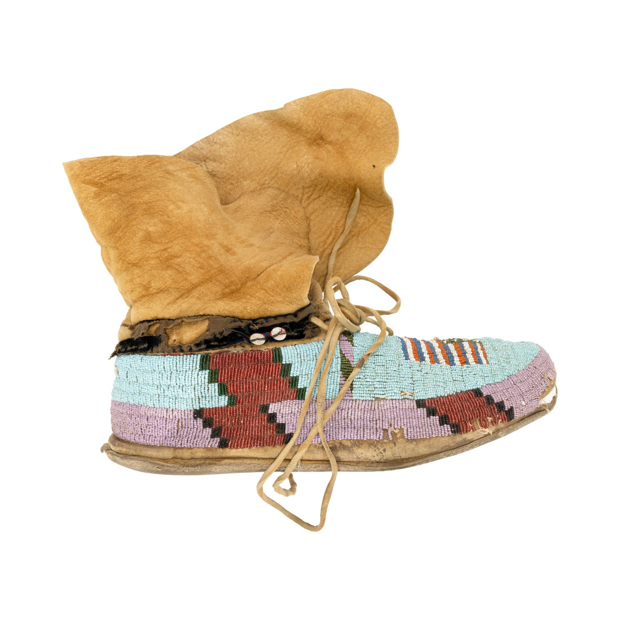 Patriotic Blackfeet Moccasins