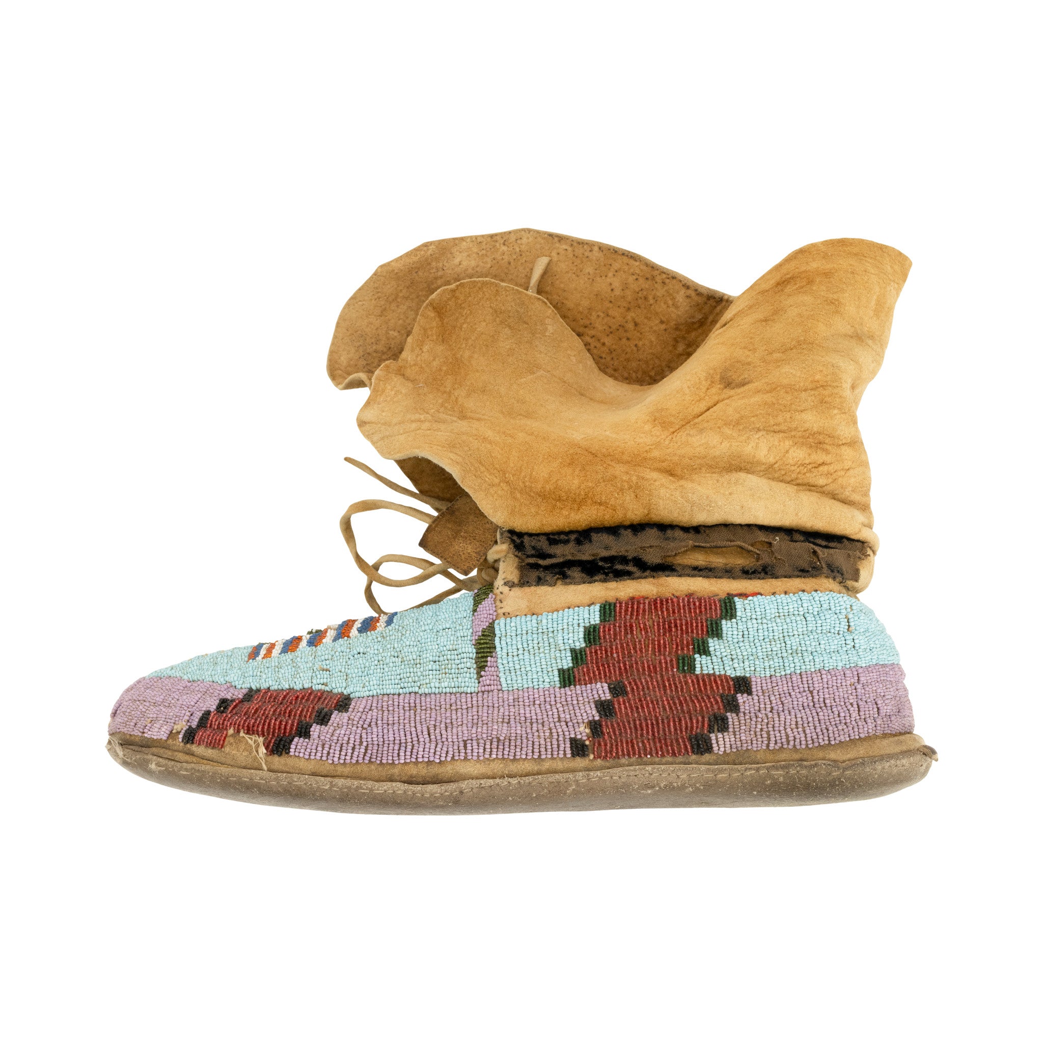 Patriotic Blackfeet Moccasins