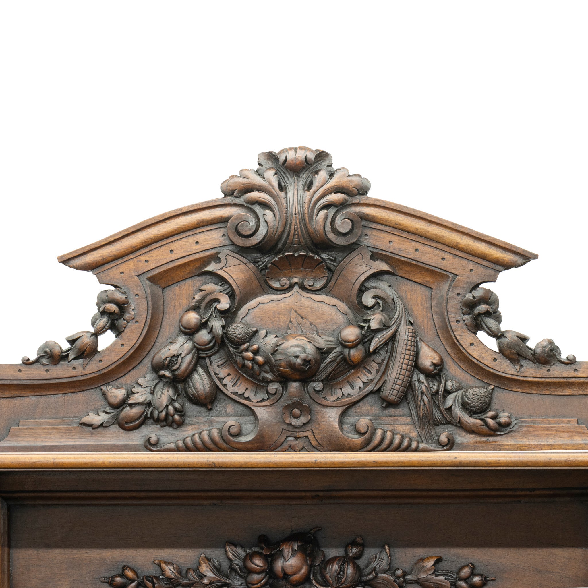 French Walnut Harvest Sideboard