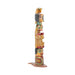 Tsimshian Totem Attributed to Eli Tait, Native, Carving, Totem Pole