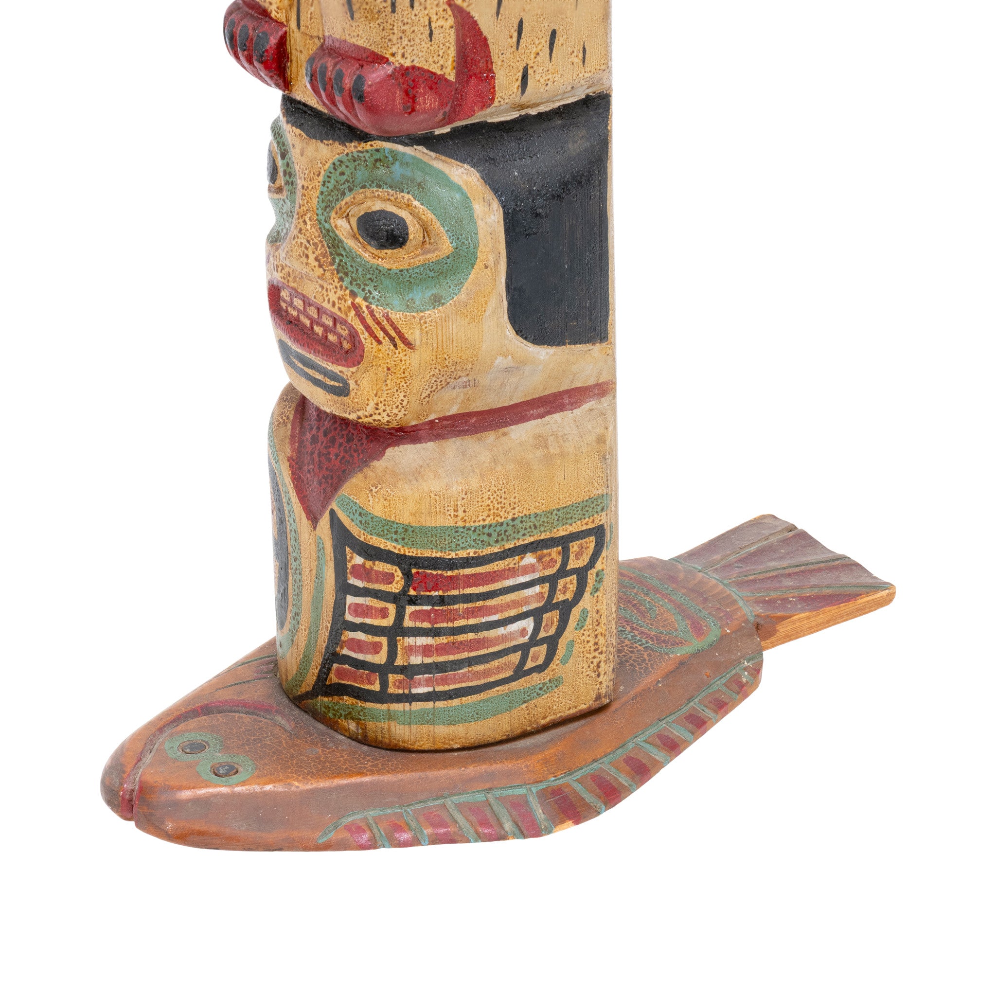 Tsimshian Totem Attributed to Eli Tait