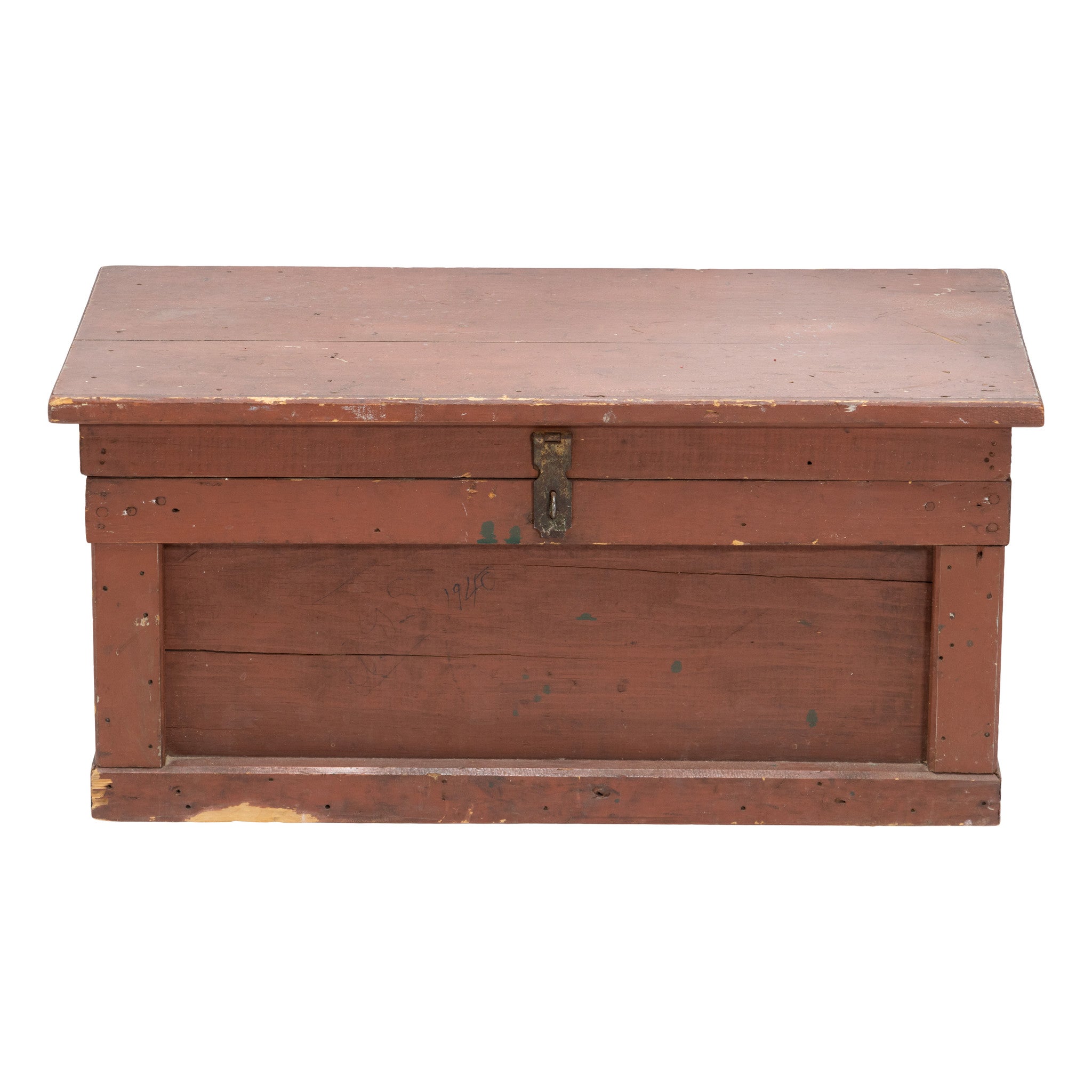 Primitive Treasure Chest, Furnishings, Furniture, Chest