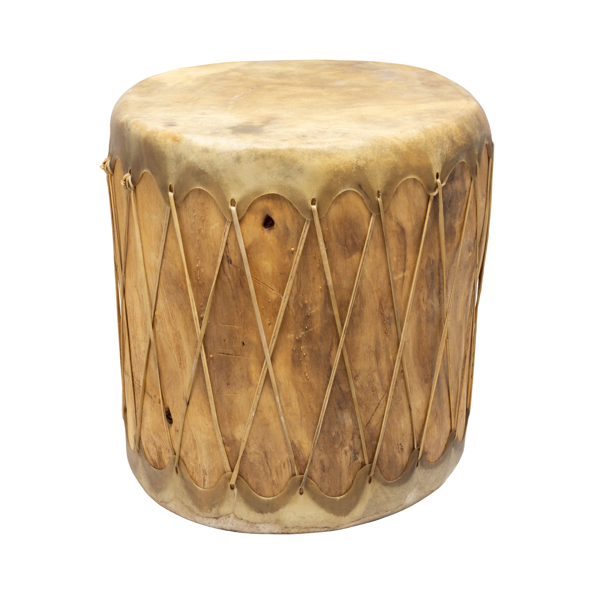 Taos Pueblo Pow-Wow Drum, Native, Music Instrument, Drum