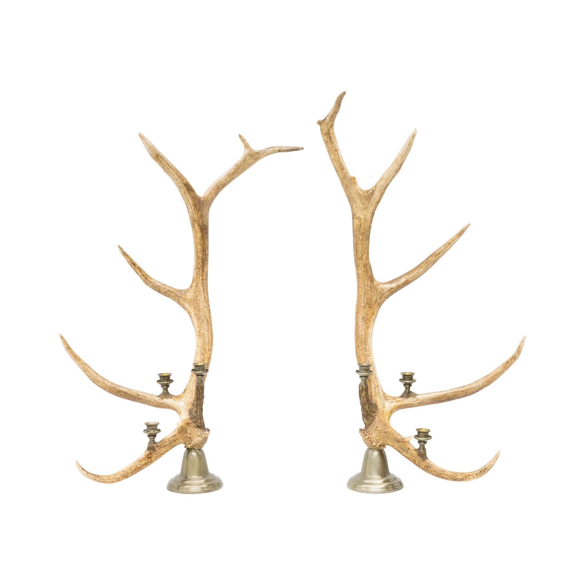 Elk Candelabras