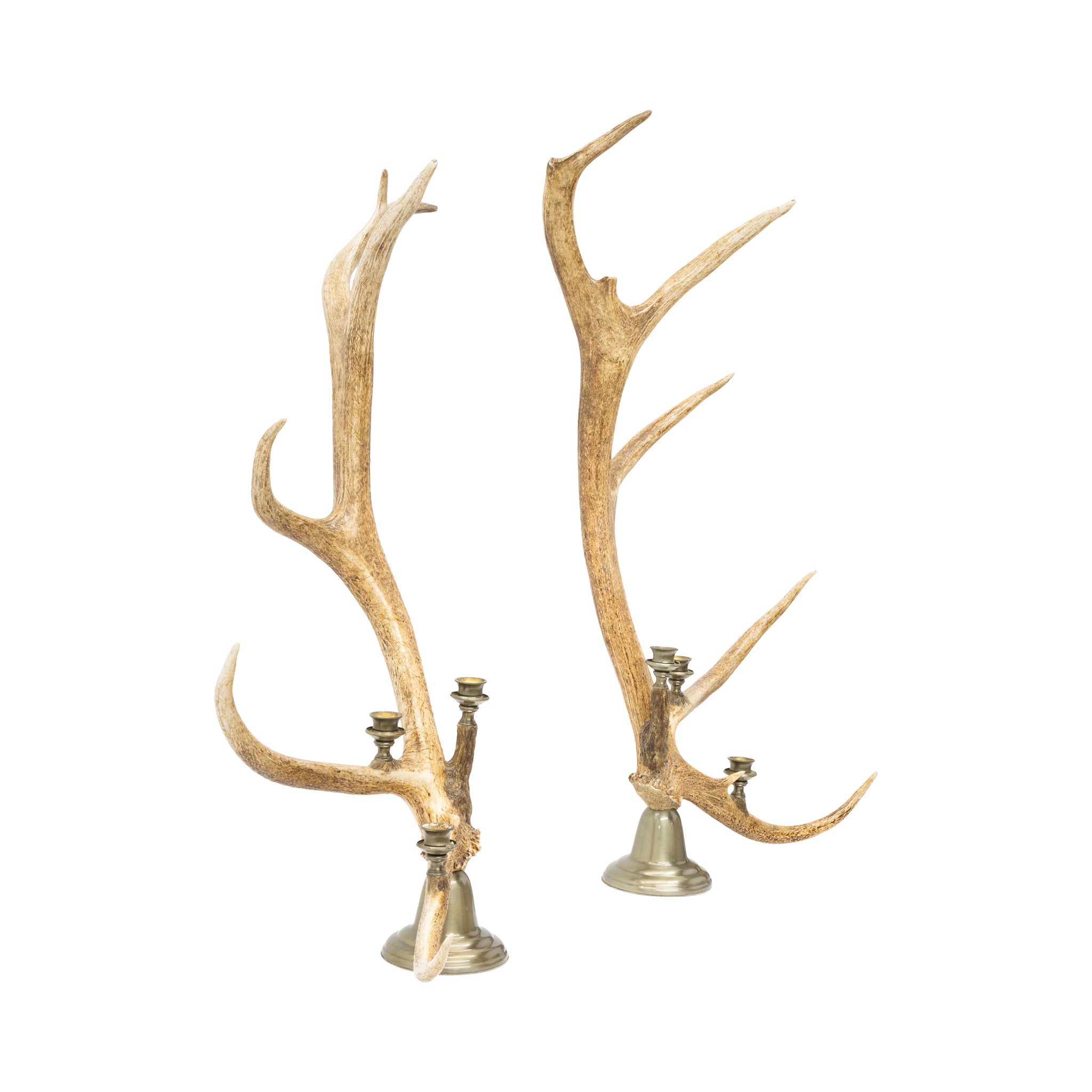 Elk Candelabras