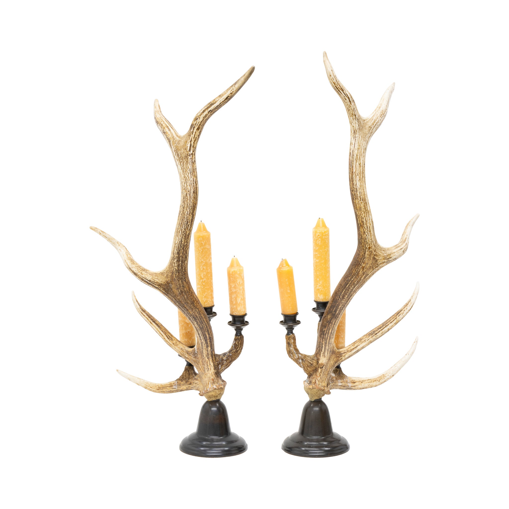 Elk Candelabras