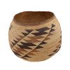 Hupa/Yurok Basket, Native, Basketry, Vertical