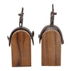 Mounted Mexican Spurs