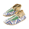 Sioux Patriotic Moccasins, Native, Garment, Moccasins