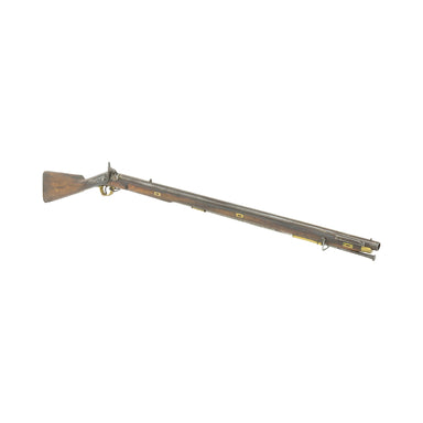 Antique British .65 Caliber Percussion Smoothbore Musket, Firearms, Rifle, Muzzle Loader