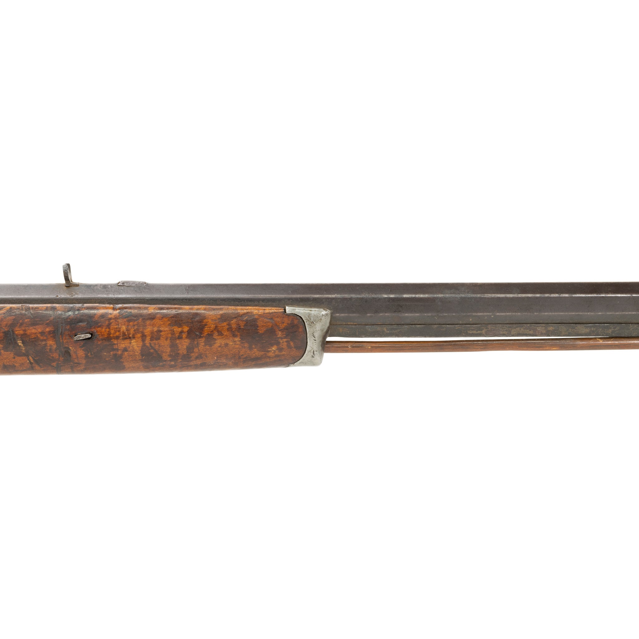 Antique American Half-Stock Percussion Rifle