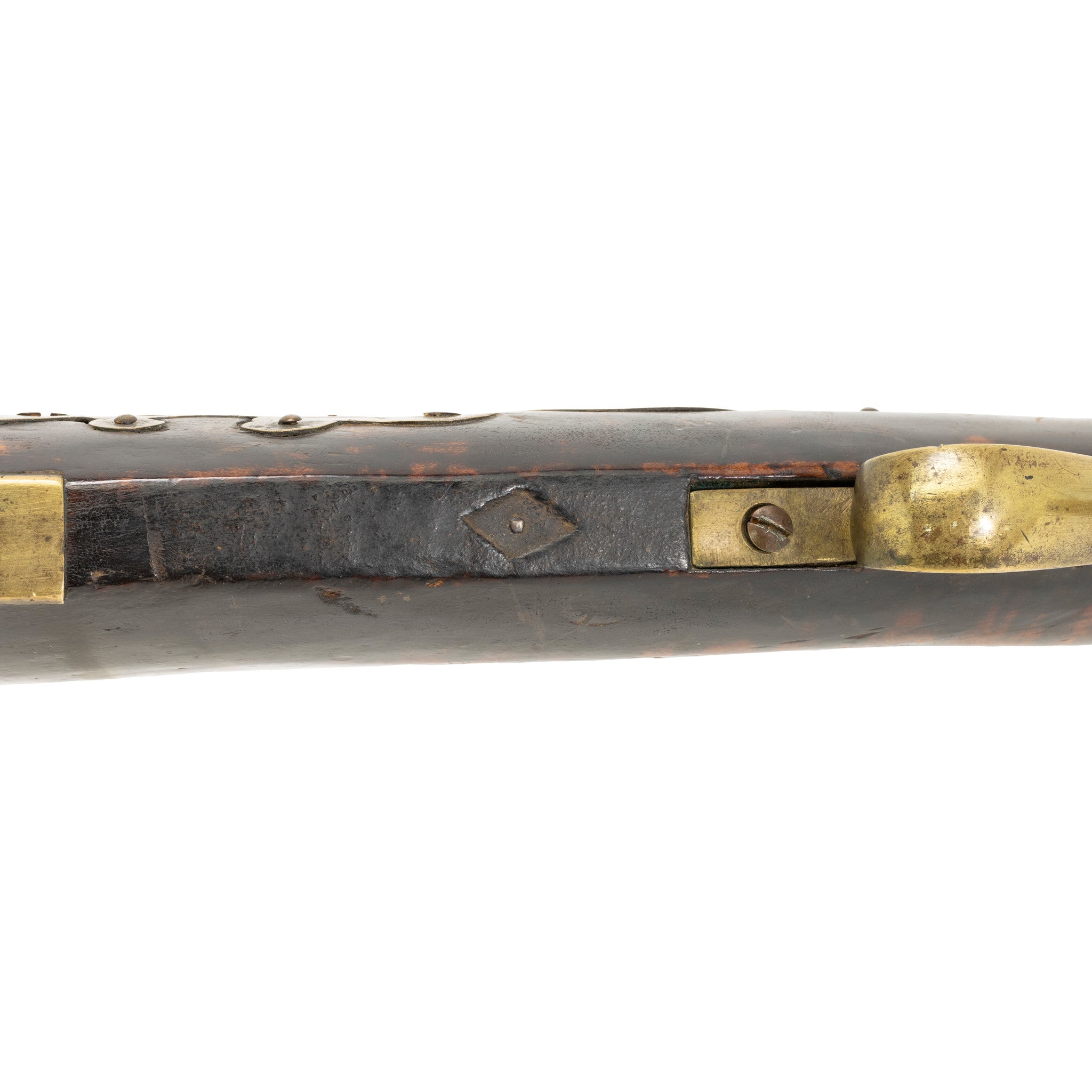 Antique American Half-Stock Percussion Rifle