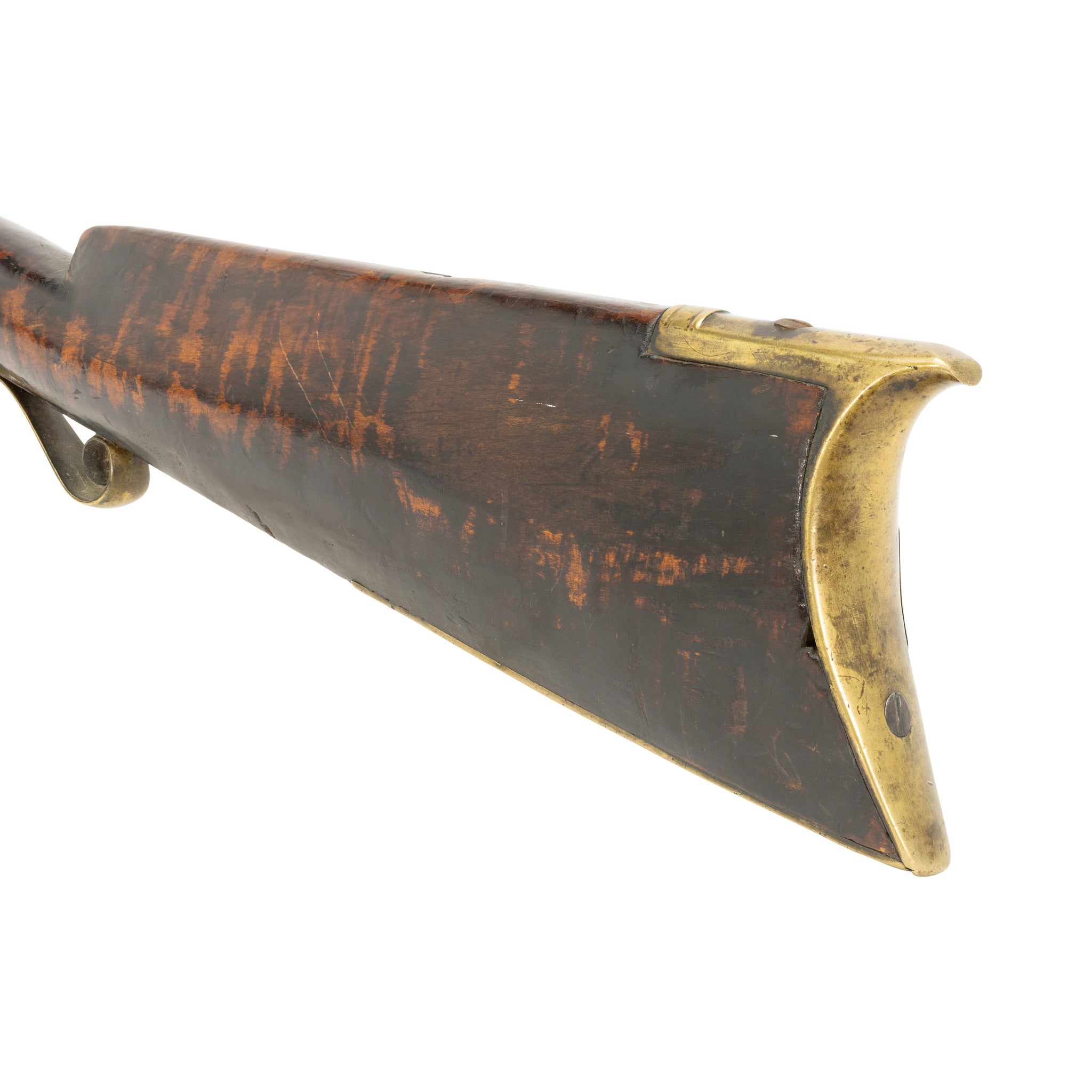 Antique American Half-Stock Percussion Rifle