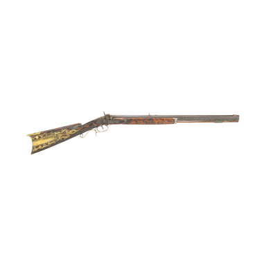 Antique American Half-Stock Percussion Rifle, Firearms, Rifle, Muzzle Loader