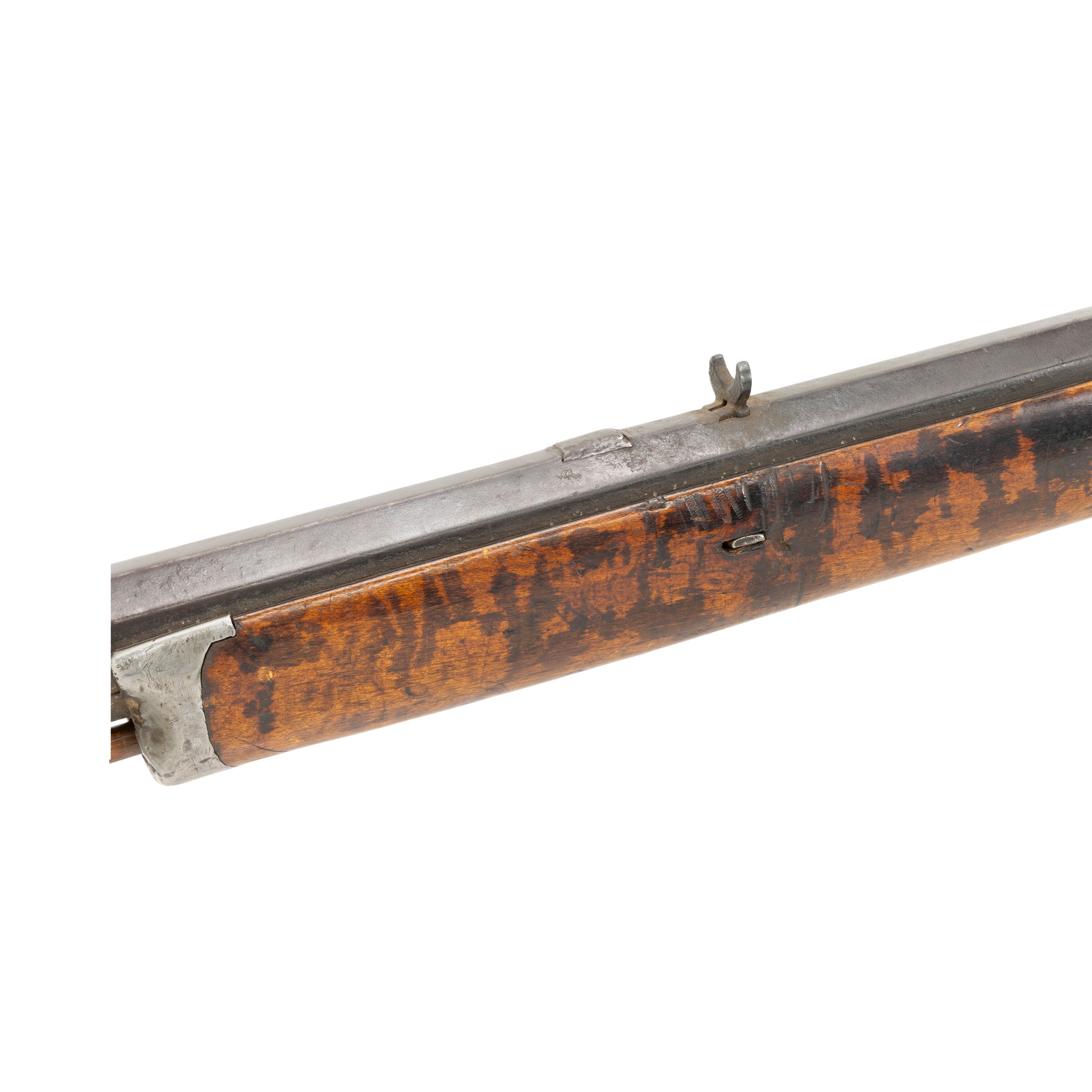 Antique American Half-Stock Percussion Rifle