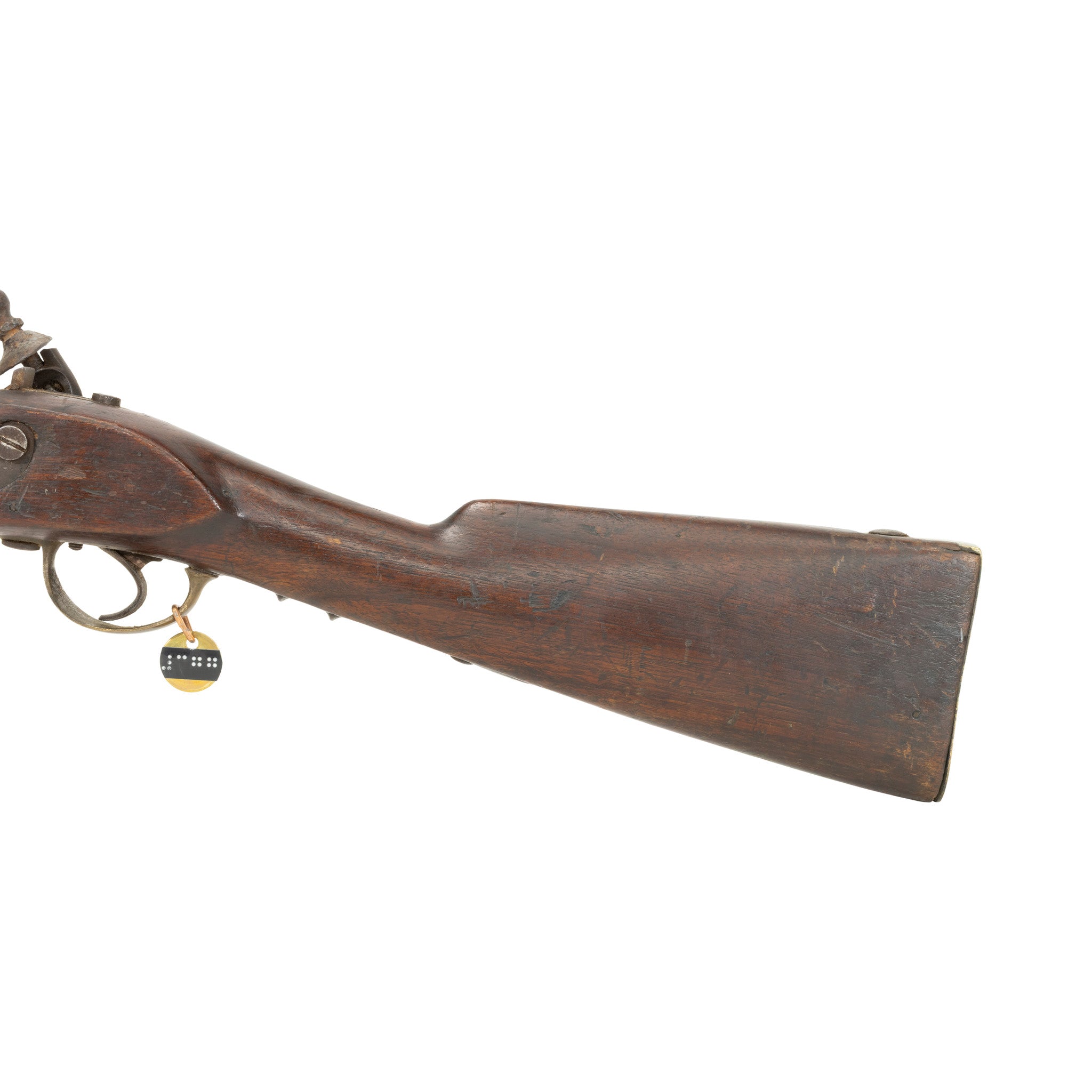 Antique Belgian .69 Caliber Flintlock Smoothbore Musket